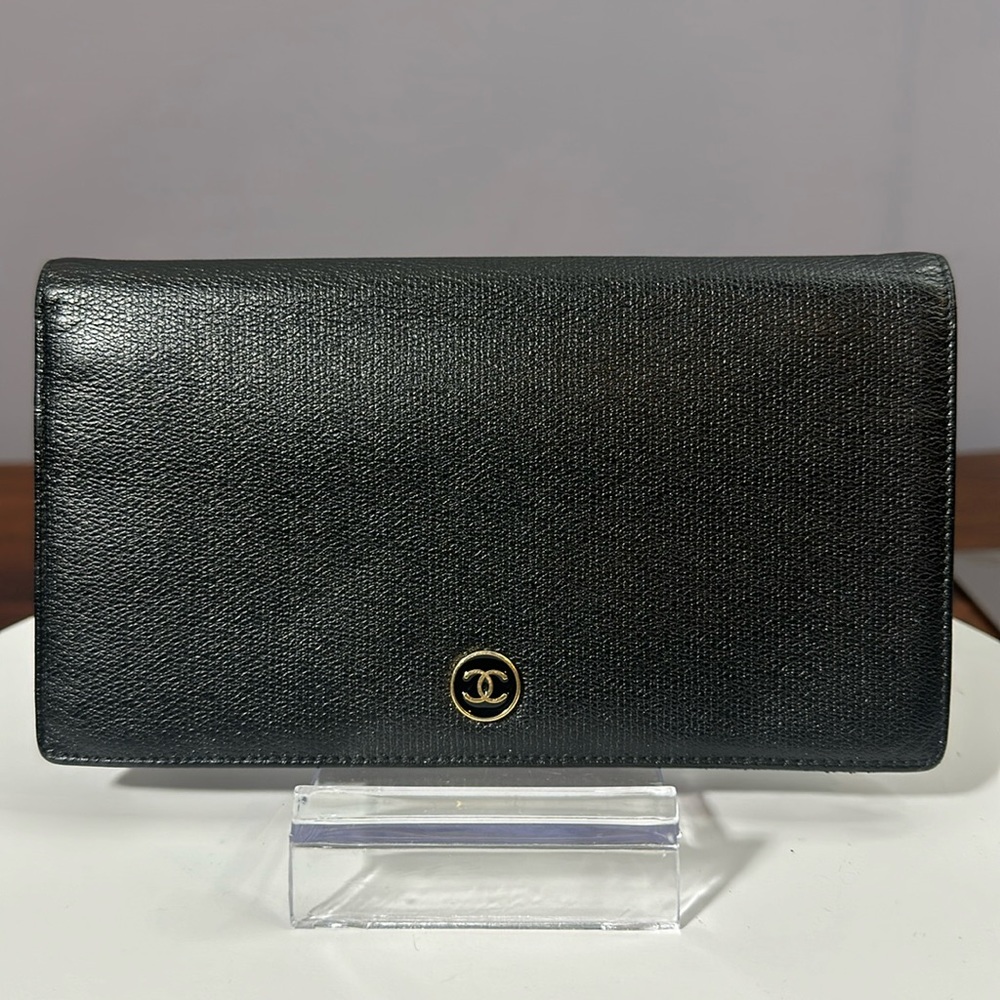 Chanel CoCo Button Long Wallet